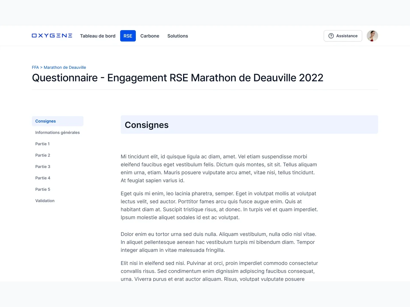 Plateforme d'audit RSE pour le sport de haut niveau — visuel 4