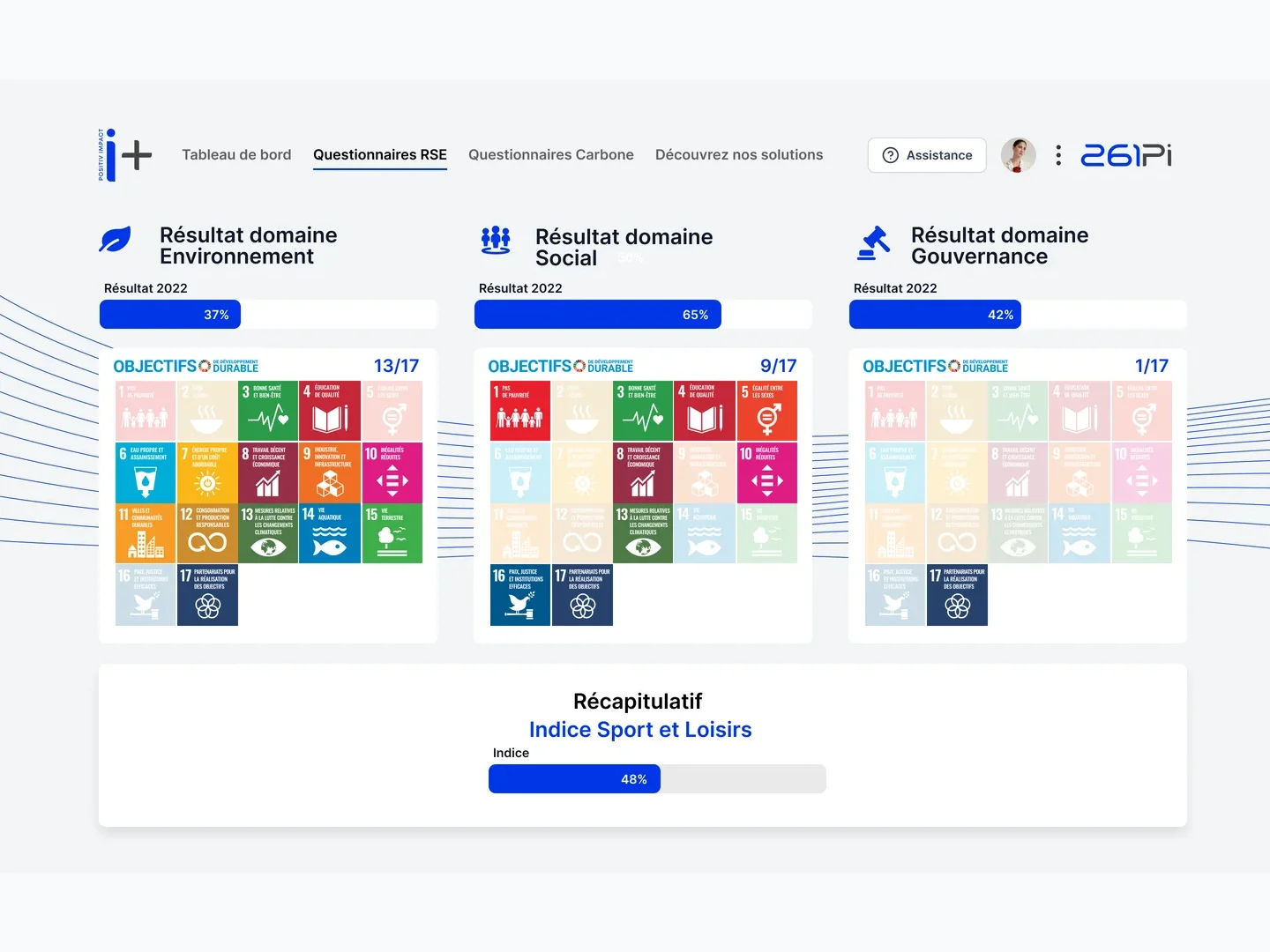 Plateforme d'audit RSE pour le sport de haut niveau — visuel 6