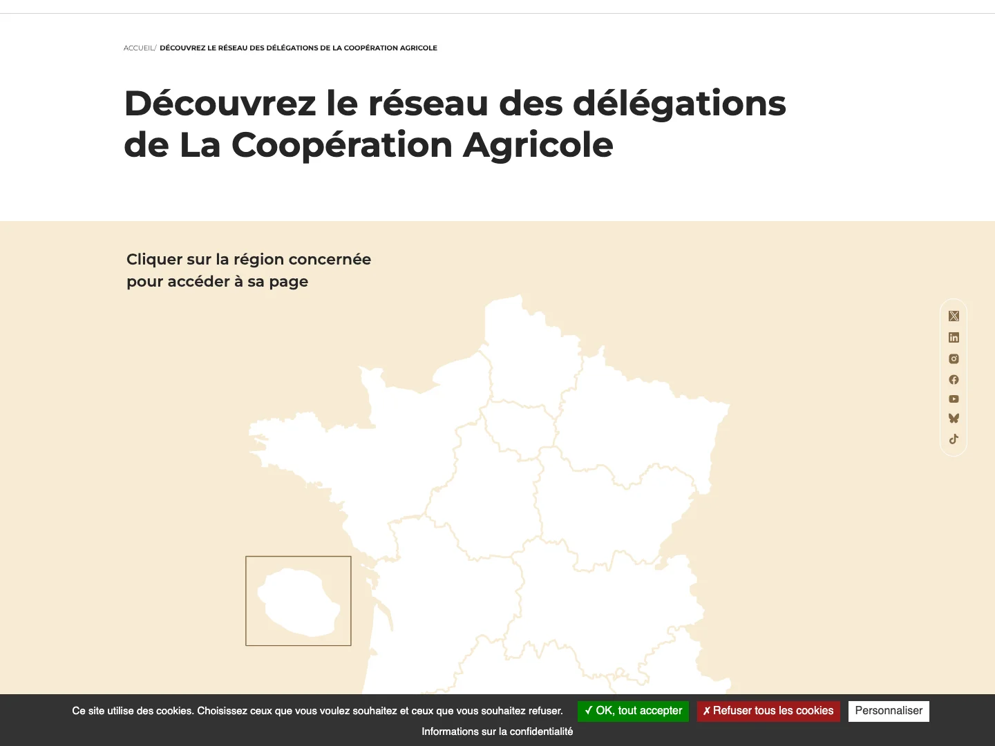 Site institutionnel La Coopération Agricole — Drupal 10, accessibilité et parcours par profil — visuel 4