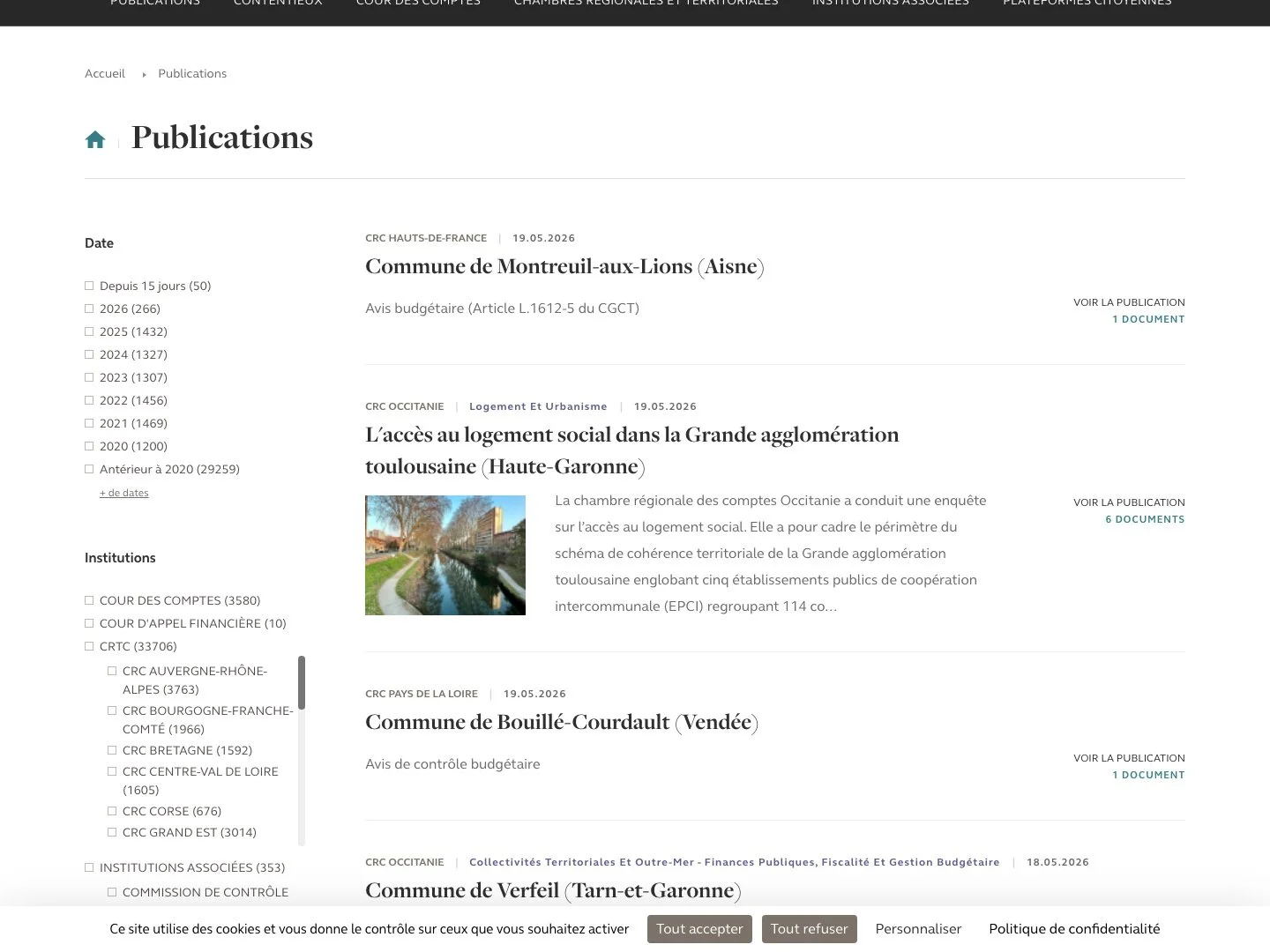 Migration Drupal 10 — Cour des Comptes — visuel 2