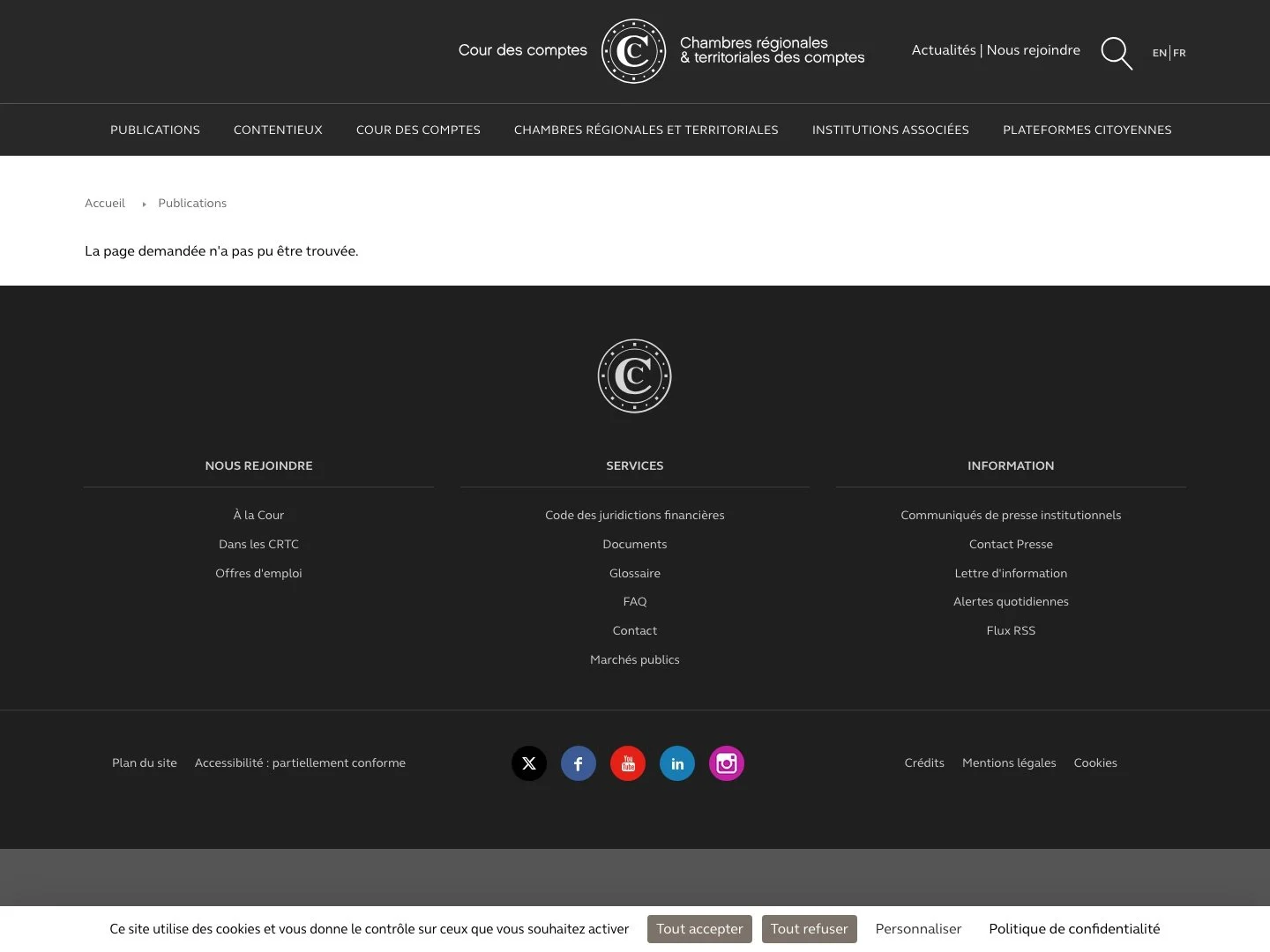 Migration Drupal 10 — Cour des Comptes — visuel 3